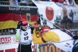 16.01.2020, Ruhpolding, Germany (GER): Jakov Fak (SLO) -  IBU world cup biathlon, sprint men, Ruhpolding (GER). www.nordicfocus.com. © Manzoni/NordicFocus. Every downloaded picture is fee-liable.