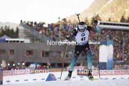 16.01.2020, Ruhpolding, Germany (GER): Fabien Claude (FRA) -  IBU world cup biathlon, sprint men, Ruhpolding (GER). www.nordicfocus.com. © Manzoni/NordicFocus. Every downloaded picture is fee-liable.