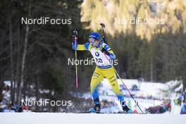 16.01.2020, Ruhpolding, Germany (GER): Jesper Nelin (SWE) -  IBU world cup biathlon, sprint men, Ruhpolding (GER). www.nordicfocus.com. © Manzoni/NordicFocus. Every downloaded picture is fee-liable.