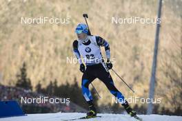 16.01.2020, Ruhpolding, Germany (GER): Rene Zahkna (EST) -  IBU world cup biathlon, sprint men, Ruhpolding (GER). www.nordicfocus.com. © Manzoni/NordicFocus. Every downloaded picture is fee-liable.