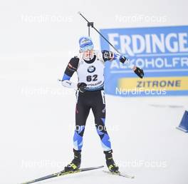 16.01.2020, Ruhpolding, Germany (GER): Rene Zahkna (EST) -  IBU world cup biathlon, sprint men, Ruhpolding (GER). www.nordicfocus.com. © Tumashov/NordicFocus. Every downloaded picture is fee-liable.
