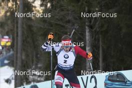 16.01.2020, Ruhpolding, Germany (GER): Simon Eder (AUT) -  IBU world cup biathlon, sprint men, Ruhpolding (GER). www.nordicfocus.com. © Manzoni/NordicFocus. Every downloaded picture is fee-liable.