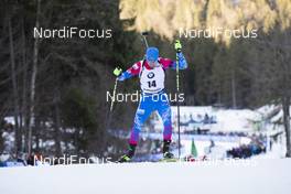 16.01.2020, Ruhpolding, Germany (GER): Alexander Loginov (RUS) -  IBU world cup biathlon, sprint men, Ruhpolding (GER). www.nordicfocus.com. © Manzoni/NordicFocus. Every downloaded picture is fee-liable.