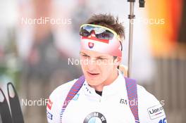 16.01.2020, Ruhpolding, Germany (GER): Michal Sima (SVK) -  IBU world cup biathlon, sprint men, Ruhpolding (GER). www.nordicfocus.com. © Tumashov/NordicFocus. Every downloaded picture is fee-liable.