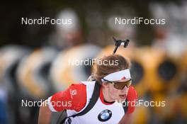 16.01.2020, Ruhpolding, Germany (GER): Jules Burnotte (CAN) -  IBU world cup biathlon, sprint men, Ruhpolding (GER). www.nordicfocus.com. © Tumashov/NordicFocus. Every downloaded picture is fee-liable.