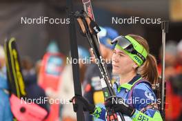 15.01.2020, Ruhpolding, Germany (GER): Hanna Sola (BLR) -  IBU world cup biathlon, sprint women, Ruhpolding (GER). www.nordicfocus.com. © Tumashov/NordicFocus. Every downloaded picture is fee-liable.
