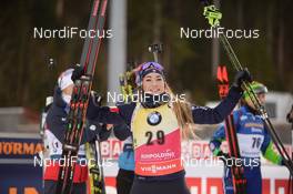 15.01.2020, Ruhpolding, Germany (GER): Dorothea Wierer (ITA) -  IBU world cup biathlon, sprint women, Ruhpolding (GER). www.nordicfocus.com. © Tumashov/NordicFocus. Every downloaded picture is fee-liable.