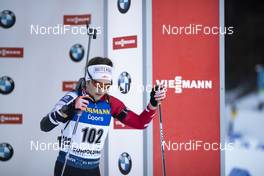 15.01.2020, Ruhpolding, Germany (GER): Dunja Zdouc (AUT) -  IBU world cup biathlon, sprint women, Ruhpolding (GER). www.nordicfocus.com. © Manzoni/NordicFocus. Every downloaded picture is fee-liable.