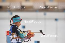 15.01.2020, Ruhpolding, Germany (GER): Celia Aymonier (FRA) -  IBU world cup biathlon, sprint women, Ruhpolding (GER). www.nordicfocus.com. © Tumashov/NordicFocus. Every downloaded picture is fee-liable.