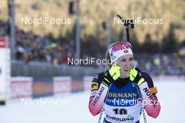 15.01.2020, Ruhpolding, Germany (GER): Marte Olsbu Roeiseland (NOR) -  IBU world cup biathlon, sprint women, Ruhpolding (GER). www.nordicfocus.com. © Manzoni/NordicFocus. Every downloaded picture is fee-liable.