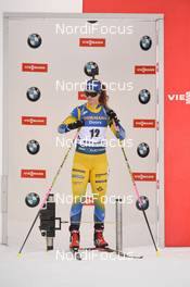 15.01.2020, Ruhpolding, Germany (GER): Mona Brorsson (SWE) -  IBU world cup biathlon, sprint women, Ruhpolding (GER). www.nordicfocus.com. © Tumashov/NordicFocus. Every downloaded picture is fee-liable.