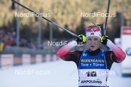 15.01.2020, Ruhpolding, Germany (GER): Marte Olsbu Roeiseland (NOR) -  IBU world cup biathlon, sprint women, Ruhpolding (GER). www.nordicfocus.com. © Manzoni/NordicFocus. Every downloaded picture is fee-liable.