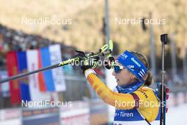 15.01.2020, Ruhpolding, Germany (GER): Franziska Preuss (GER) -  IBU world cup biathlon, sprint women, Ruhpolding (GER). www.nordicfocus.com. © Manzoni/NordicFocus. Every downloaded picture is fee-liable.