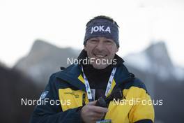 15.01.2020, Ruhpolding, Germany (GER): Alois Reiter (GER), IBU IR and Chief of Competiton Ruhpolding -  IBU world cup biathlon, sprint women, Ruhpolding (GER). www.nordicfocus.com. © Manzoni/NordicFocus. Every downloaded picture is fee-liable.