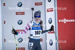 15.01.2020, Ruhpolding, Germany (GER): Deedra Irwin (USA) -  IBU world cup biathlon, sprint women, Ruhpolding (GER). www.nordicfocus.com. © Manzoni/NordicFocus. Every downloaded picture is fee-liable.