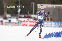 15.01.2020, Ruhpolding, Germany (GER): Lisa Vittozzi (ITA) -  IBU world cup biathlon, sprint women, Ruhpolding (GER). www.nordicfocus.com. © Tumashov/NordicFocus. Every downloaded picture is fee-liable.