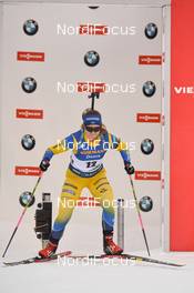 15.01.2020, Ruhpolding, Germany (GER): Mona Brorsson (SWE) -  IBU world cup biathlon, sprint women, Ruhpolding (GER). www.nordicfocus.com. © Tumashov/NordicFocus. Every downloaded picture is fee-liable.