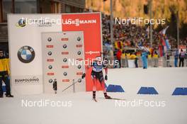 15.01.2020, Ruhpolding, Germany (GER): Synnoeve Solemdal (NOR) -  IBU world cup biathlon, sprint women, Ruhpolding (GER). www.nordicfocus.com. © Tumashov/NordicFocus. Every downloaded picture is fee-liable.
