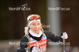 14.01.2020, Ruhpolding, Germany (GER): Tiril Eckhoff (NOR) -  IBU world cup biathlon, training, Ruhpolding (GER). www.nordicfocus.com. © Tumashov/NordicFocus. Every downloaded picture is fee-liable.