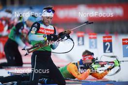 14.01.2020, Ruhpolding, Germany (GER): Antonin Guigonnat (FRA) -  IBU world cup biathlon, training, Ruhpolding (GER). www.nordicfocus.com. © Tumashov/NordicFocus. Every downloaded picture is fee-liable.