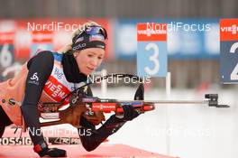 14.01.2020, Ruhpolding, Germany (GER): Elisa Gasparin (SUI) -  IBU world cup biathlon, training, Ruhpolding (GER). www.nordicfocus.com. © Tumashov/NordicFocus. Every downloaded picture is fee-liable.