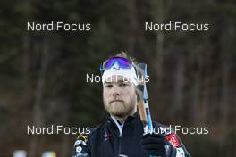 14.01.2020, Ruhpolding, Germany (GER): Antonin Guigonnat (FRA) -  IBU world cup biathlon, training, Ruhpolding (GER). www.nordicfocus.com. © Manzoni/NordicFocus. Every downloaded picture is fee-liable.