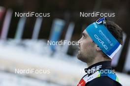 14.01.2020, Ruhpolding, Germany (GER): Simon Desthieux (FRA) -  IBU world cup biathlon, training, Ruhpolding (GER). www.nordicfocus.com. © Manzoni/NordicFocus. Every downloaded picture is fee-liable.