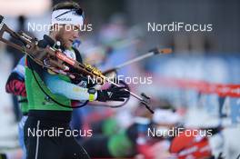 14.01.2020, Ruhpolding, Germany (GER): Antonin Guigonnat (FRA) -  IBU world cup biathlon, training, Ruhpolding (GER). www.nordicfocus.com. © Tumashov/NordicFocus. Every downloaded picture is fee-liable.