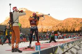 14.01.2020, Ruhpolding, Germany (GER): Roman Rees (GER), Benedikt Doll (GER) -  IBU world cup biathlon, training, Ruhpolding (GER). www.nordicfocus.com. © Tumashov/NordicFocus. Every downloaded picture is fee-liable.