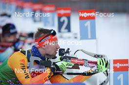 14.01.2020, Ruhpolding, Germany (GER): Johannes Kuehn (GER) -  IBU world cup biathlon, training, Ruhpolding (GER). www.nordicfocus.com. © Tumashov/NordicFocus. Every downloaded picture is fee-liable.