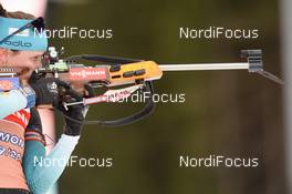 14.01.2020, Ruhpolding, Germany (GER): Julia Simon (FRA) -  IBU world cup biathlon, training, Ruhpolding (GER). www.nordicfocus.com. © Tumashov/NordicFocus. Every downloaded picture is fee-liable.