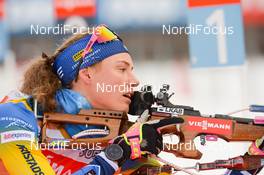 14.01.2020, Ruhpolding, Germany (GER): Hanna Oeberg (SWE) -  IBU world cup biathlon, training, Ruhpolding (GER). www.nordicfocus.com. © Tumashov/NordicFocus. Every downloaded picture is fee-liable.