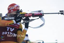 14.01.2020, Ruhpolding, Germany (GER): Roman Rees (GER) -  IBU world cup biathlon, training, Ruhpolding (GER). www.nordicfocus.com. © Manzoni/NordicFocus. Every downloaded picture is fee-liable.