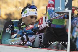 14.01.2020, Ruhpolding, Germany (GER): Martin Fourcade (FRA) -  IBU world cup biathlon, training, Ruhpolding (GER). www.nordicfocus.com. © Manzoni/NordicFocus. Every downloaded picture is fee-liable.