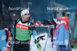 14.01.2020, Ruhpolding, Germany (GER): Martin Fourcade (FRA) -  IBU world cup biathlon, training, Ruhpolding (GER). www.nordicfocus.com. © Tumashov/NordicFocus. Every downloaded picture is fee-liable.