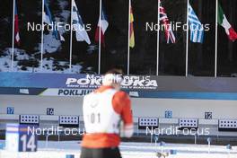 23.01.2020, Pokljuka, Slovenia (SLO): Aidan Millar (CAN) -  IBU world cup biathlon, individual men, Pokljuka (SLO). www.nordicfocus.com. © Manzoni/NordicFocus. Every downloaded picture is fee-liable.
