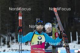 23.01.2020, Pokljuka, Slovenia (SLO): Martin Fourcade (FRA) -  IBU world cup biathlon, individual men, Pokljuka (SLO). www.nordicfocus.com. © Manzoni/NordicFocus. Every downloaded picture is fee-liable.