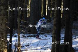 23.01.2020, Pokljuka, Slovenia (SLO): Lukas Hofer (ITA) -  IBU world cup biathlon, individual men, Pokljuka (SLO). www.nordicfocus.com. © Manzoni/NordicFocus. Every downloaded picture is fee-liable.