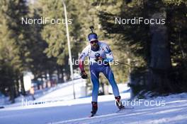 23.01.2020, Pokljuka, Slovenia (SLO): Mario Dolder (SUI) -  IBU world cup biathlon, individual men, Pokljuka (SLO). www.nordicfocus.com. © Manzoni/NordicFocus. Every downloaded picture is fee-liable.