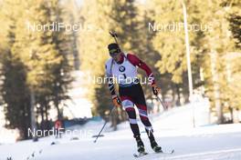 23.01.2020, Pokljuka, Slovenia (SLO): Julian Eberhard (AUT) -  IBU world cup biathlon, individual men, Pokljuka (SLO). www.nordicfocus.com. © Manzoni/NordicFocus. Every downloaded picture is fee-liable.