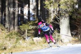 24.01.2020, Pokljuka, Slovenia (SLO): Fuyuko Tachizaki (JPN) -  IBU world cup biathlon, individual women, Pokljuka (SLO). www.nordicfocus.com. © Manzoni/NordicFocus. Every downloaded picture is fee-liable.