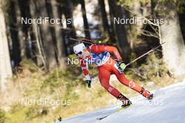 24.01.2020, Pokljuka, Slovenia (SLO): Emma Lunder (CAN) -  IBU world cup biathlon, individual women, Pokljuka (SLO). www.nordicfocus.com. © Manzoni/NordicFocus. Every downloaded picture is fee-liable.