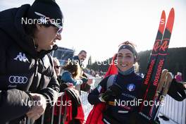 24.01.2020, Pokljuka, Slovenia (SLO): Lisa Vittozzi (ITA) -  IBU world cup biathlon, individual women, Pokljuka (SLO). www.nordicfocus.com. © Manzoni/NordicFocus. Every downloaded picture is fee-liable.