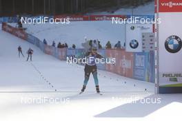 24.01.2020, Pokljuka, Slovenia (SLO): Anais Bescond (FRA)  -  IBU world cup biathlon, individual women, Pokljuka (SLO). www.nordicfocus.com. © Manzoni/NordicFocus. Every downloaded picture is fee-liable.