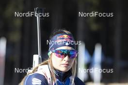 24.01.2020, Pokljuka, Slovenia (SLO): Dorothea Wierer (ITA) -  IBU world cup biathlon, individual women, Pokljuka (SLO). www.nordicfocus.com. © Manzoni/NordicFocus. Every downloaded picture is fee-liable.