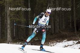 26.01.2020, Pokljuka, Slovenia (SLO): Antonin Guigonnat (FRA) -  IBU world cup biathlon, mass men, Pokljuka (SLO). www.nordicfocus.com. © Manzoni/NordicFocus. Every downloaded picture is fee-liable.