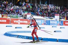 26.01.2020, Pokljuka, Slovenia (SLO): Emma Lunder (CAN) -  IBU world cup biathlon, mass women, Pokljuka (SLO). www.nordicfocus.com. © Manzoni/NordicFocus. Every downloaded picture is fee-liable.