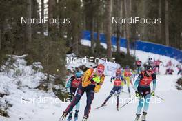 26.01.2020, Pokljuka, Slovenia (SLO): Denise Herrmann (GER) -  IBU world cup biathlon, mass women, Pokljuka (SLO). www.nordicfocus.com. © Manzoni/NordicFocus. Every downloaded picture is fee-liable.