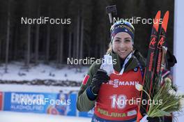 26.01.2020, Pokljuka, Slovenia (SLO): Lisa Vittozzi (ITA) -  IBU world cup biathlon, mass women, Pokljuka (SLO). www.nordicfocus.com. © Manzoni/NordicFocus. Every downloaded picture is fee-liable.