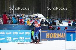 26.01.2020, Pokljuka, Slovenia (SLO): Aita Gasparin (SUI) -  IBU world cup biathlon, mass women, Pokljuka (SLO). www.nordicfocus.com. © Manzoni/NordicFocus. Every downloaded picture is fee-liable.